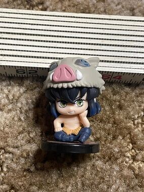 Inosuke Hashibira Demon‎ Slayer Mini Figure Toy Japanese JAPAN Anime Very Rare 1